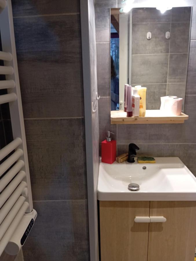 La P'Tite Maison Bois Du Herisson Menetrux-en-Joux Extérieur photo